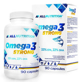 OMEGA 3 kuat 90 kapsul menonjol ALLNUTRITION